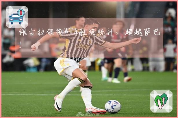 佩古拉领衔WTA胜场统计，超越萨巴！